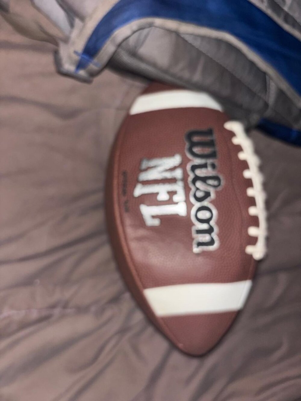 Wilson NCAA Leather Football